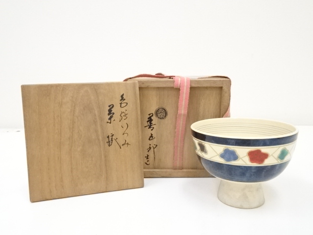 JAPANESE TEA CEREMONY / CHAWAN(TEA BOWL) / BY ZENGORO EIRAKU